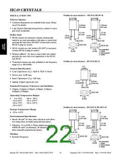 浏览型号A161C的Datasheet PDF文件第22页