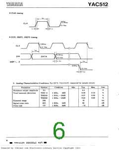 浏览型号YAC512-M的Datasheet PDF文件第6页