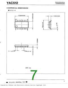 浏览型号YAC512-M的Datasheet PDF文件第7页