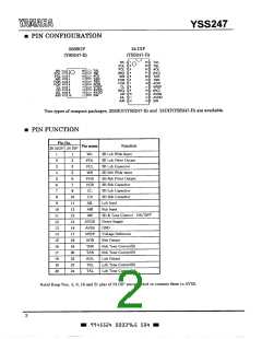 浏览型号YSS247D的Datasheet PDF文件第2页