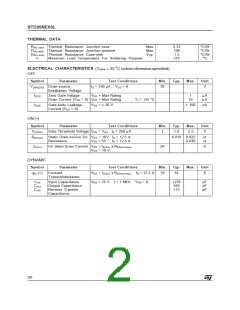 浏览型号STD25NE03L的Datasheet PDF文件第2页
