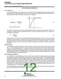 浏览型号TPA005D02DCAR的Datasheet PDF文件第12页