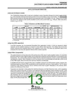 浏览型号TPA005D02DCAR的Datasheet PDF文件第13页