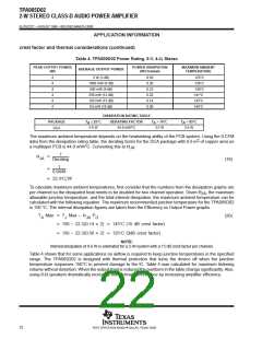浏览型号TPA005D02DCAR的Datasheet PDF文件第22页