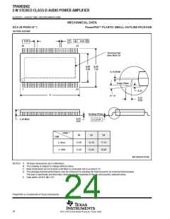 浏览型号TPA005D02DCAR的Datasheet PDF文件第24页
