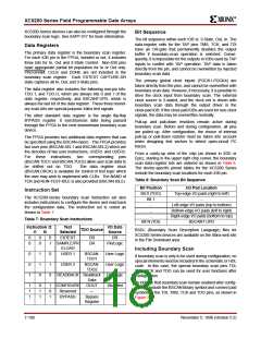 浏览型号XC5200-3HQ208C的Datasheet PDF文件第18页