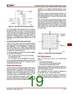 浏览型号XC5200-3HQ208C的Datasheet PDF文件第19页
