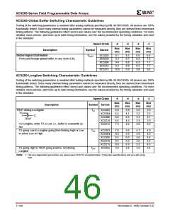 浏览型号XC5200-3HQ208C的Datasheet PDF文件第46页