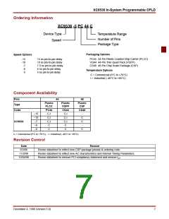 浏览型号XC9536-10PC44I的Datasheet PDF文件第7页