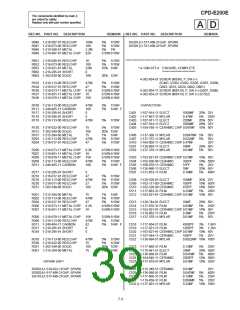 浏览型号CPD-E200E的Datasheet PDF文件第39页