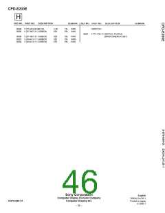 浏览型号CPD-E200E的Datasheet PDF文件第46页