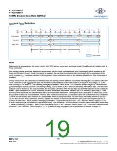 浏览型号NT5DS16M8AT-7K的Datasheet PDF文件第19页