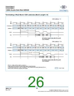 浏览型号NT5DS16M8AT-7K的Datasheet PDF文件第26页