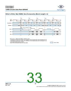 浏览型号NT5DS16M8AT-7K的Datasheet PDF文件第33页