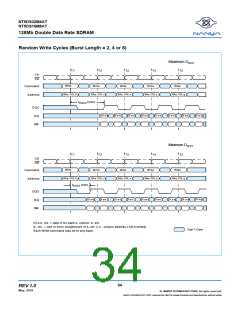浏览型号NT5DS16M8AT-7K的Datasheet PDF文件第34页