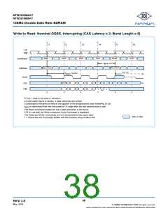 浏览型号NT5DS16M8AT-7K的Datasheet PDF文件第38页