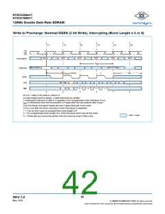 浏览型号NT5DS16M8AT-7K的Datasheet PDF文件第42页