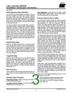 浏览型号SST29VF010-120-4I-PH的Datasheet PDF文件第3页