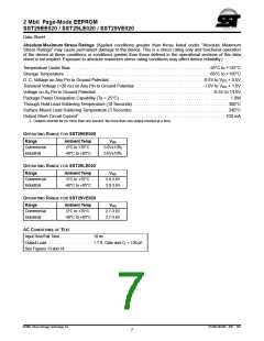 浏览型号SST29VF010-120-4I-PH的Datasheet PDF文件第7页