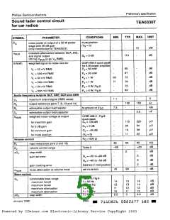 浏览型号TEA6330的Datasheet PDF文件第5页