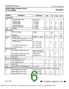浏览型号TEA6330的Datasheet PDF文件第6页