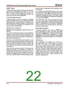 浏览型号XC3020A-6PC68C的Datasheet PDF文件第22页