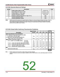 浏览型号XC3020A-6PC68C的Datasheet PDF文件第52页