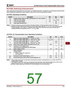 浏览型号XC3020A-6PC68C的Datasheet PDF文件第57页