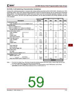 浏览型号XC3020A-6PC68C的Datasheet PDF文件第59页