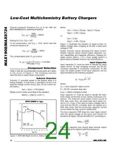 浏览型号MAX1908|MAX8724的Datasheet PDF文件第24页