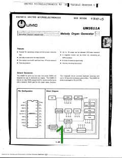 浏览型号UM3511A的Datasheet PDF文件第1页