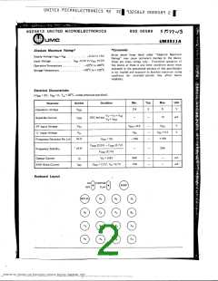 浏览型号UM3511A的Datasheet PDF文件第2页