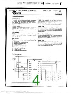 浏览型号UM3511A的Datasheet PDF文件第4页