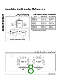 浏览型号DG508A|DG509A的Datasheet PDF文件第8页