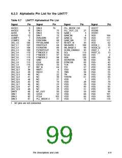 浏览型号L64777的Datasheet PDF文件第99页