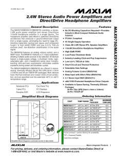 浏览型号MAX9750|MAX9751|MAX9755的Datasheet PDF文件第1页