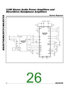 浏览型号MAX9750|MAX9751|MAX9755的Datasheet PDF文件第26页