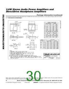 浏览型号MAX9750|MAX9751|MAX9755的Datasheet PDF文件第30页