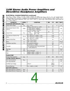 浏览型号MAX9750|MAX9751|MAX9755的Datasheet PDF文件第4页