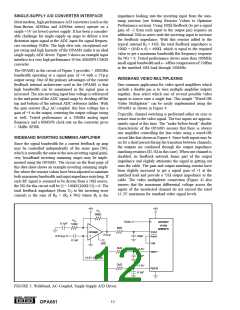 浏览型号OPA681U的Datasheet PDF文件第12页