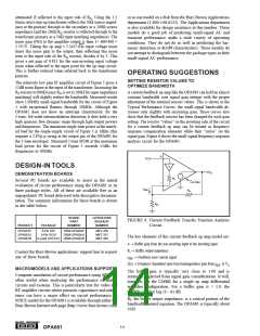浏览型号OPA681U的Datasheet PDF文件第14页