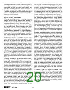 浏览型号OPA681U的Datasheet PDF文件第20页