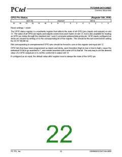 浏览型号PCT2303N的Datasheet PDF文件第22页