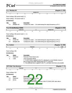 浏览型号PCT303DW的Datasheet PDF文件第22页