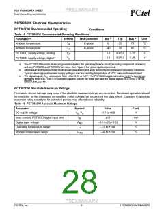 浏览型号PCT303DW的Datasheet PDF文件第28页