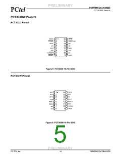 浏览型号PCT303DW的Datasheet PDF文件第5页