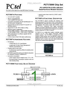 浏览型号PCT789T-A的Datasheet PDF文件第1页