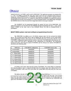 浏览型号W89C840F的Datasheet PDF文件第23页