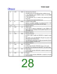 浏览型号W89C840F的Datasheet PDF文件第28页