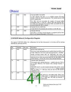 浏览型号W89C840F的Datasheet PDF文件第41页